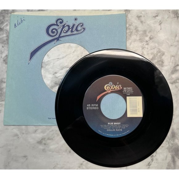 Collin Raye In This Life / Blue Magic 45 Country Epic 34-74421 - Picture 5 of 6
